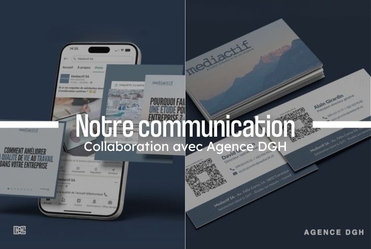 Notre communication Collaboration avec Agence DGH
